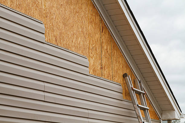 Professional Siding Inspection technician working in Saint Thomas, PA